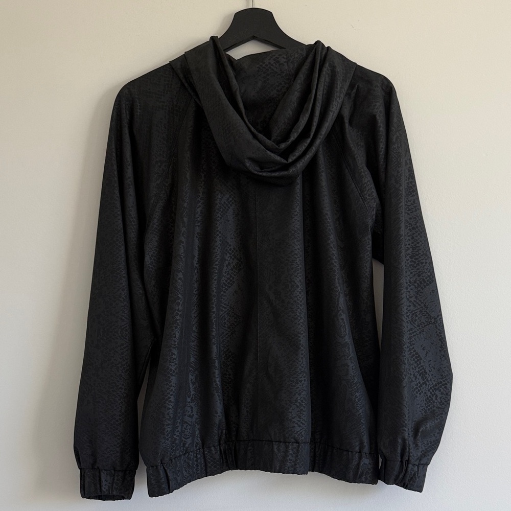 DKNY Sport Black Hooded Zip Jacket – Size Medium - Picture 4 of 6